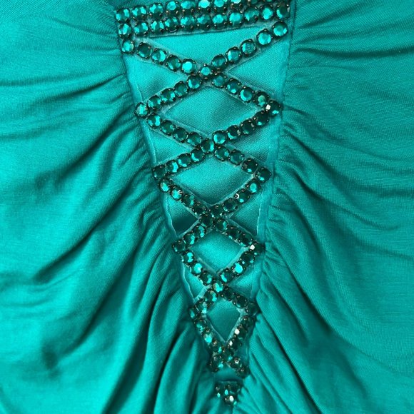 Marciano Beaded Top Size S Small - Picture 2 of 4